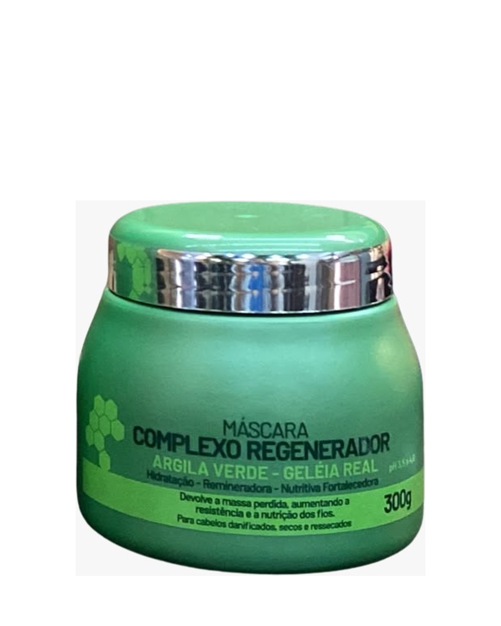Máscara Complexo Regenerador Argila Verde & Geléia Real - 300g