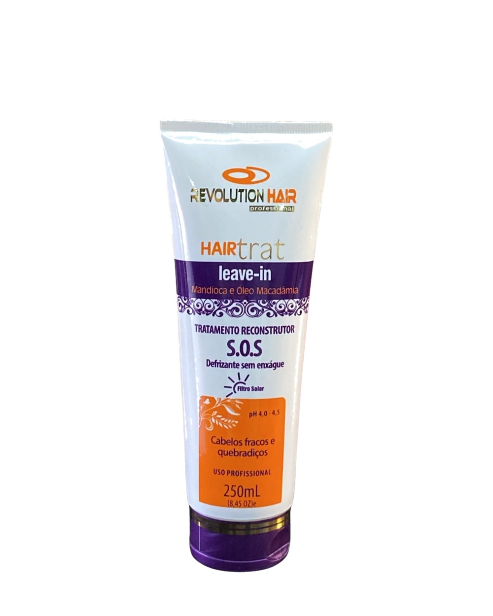 Leave-in Mandioca e Óleo de Macadâmia S.O.S - 250ml